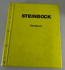 Istruzioni Per L'Uso / Manuale D'Officina Steinbock Boss Muletto Serie Wk