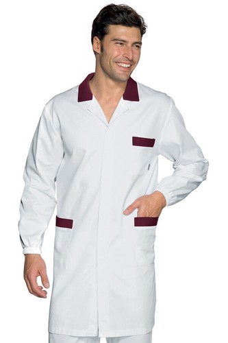 Camice toronto bianco bordeaux - camice, bianco+bordeaux