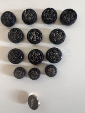 13 Bottoni Antichi + 1 Vintage 