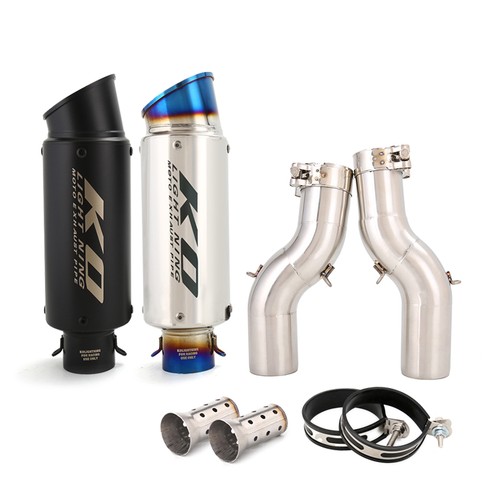 Tubo scarico mid link 51mm