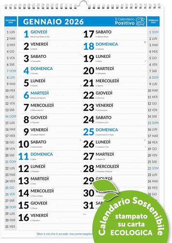 Calendario 2026 muro - 2026,