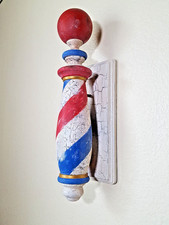 Palo da barbiere in legno