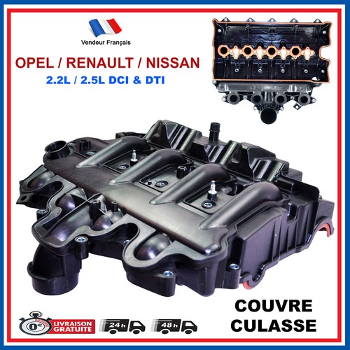 Couvercle culasse collecteur - couvercle,