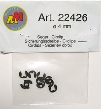 MANTUA MODEL RICAMBI AUTO RC SEGER PER ALBERO DA 4mm  10 PEZZI  ART 22426