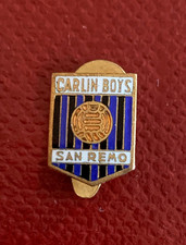 CARLIN BOYS SAN REMO DISTINTIVO CALCIO PIN SPILLA BADGE FUTBOL FOOTBALL