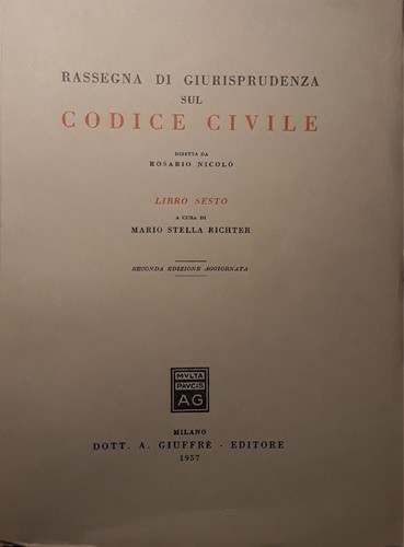 Rassegna giurisprudenza sul - di,