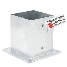 Base per palo supporto per palo 100x100 altezza 150 mm ancoraggio per palo...