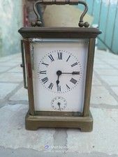 OROLOGIO DA VIAGGIO UFFICIALINA IN OTTONE  (PENDULETTE D'OFFICIER L'EPEE) 