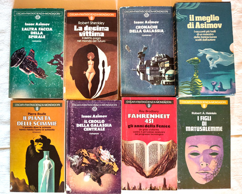 Lotto libri fantascienza - lotto,