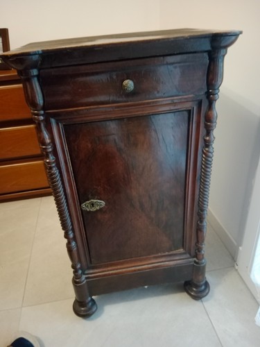 Comodino antico vintage - comodino,