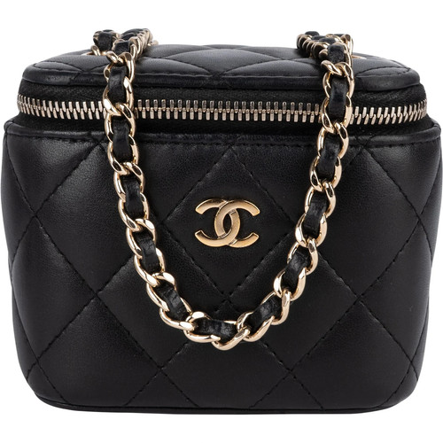 Borsa chanel quilted lambskin - chanel,