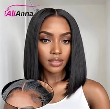 Perruque Cheveux Humains Bob