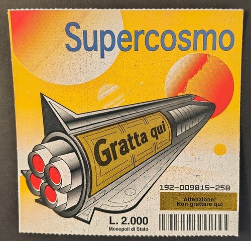 2001 gratta vinci nuovi da - -gratta,