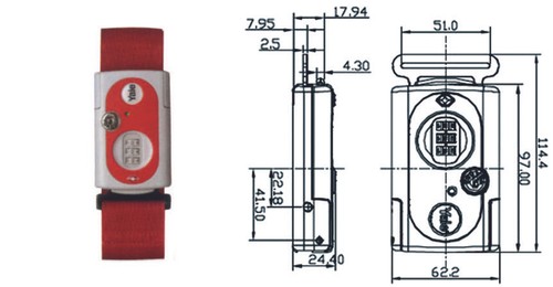 Fascia per valige con