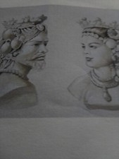 Dipinto acrilico dipinto in olio testa di moro su tela 1x1m