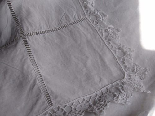 Rare antique french - rare, linen