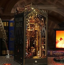 Book Nook Kit 3D Castello di