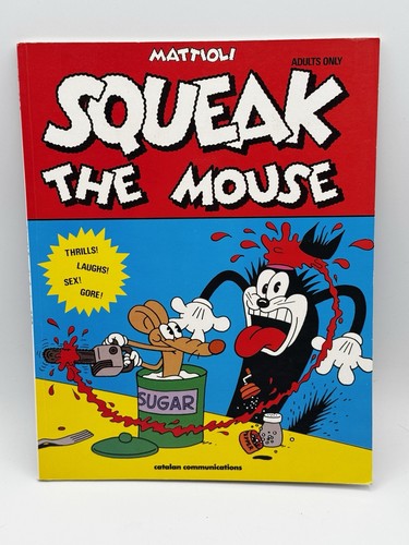 Squeak the mouse comics - mouse,