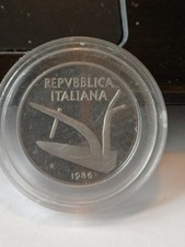 10 LIRE 1986 PROOF DA SERIE