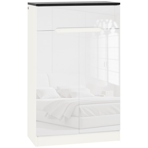 Homcom scarpiera slim per - scarpiera,
