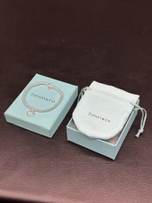 Tiffany Silver Blue Heart Tag