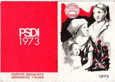 TESSERA POLITICA PARTITO