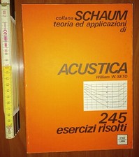 Seto., Acustica: 245 esercizi risolti (Schaum N. 36), Etas 1978