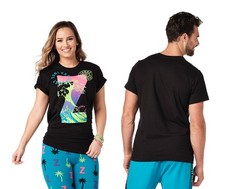 T-shirt unisex Zumba Original Flow - Nera ~ XS/S ~ Nuova! Spedizione gratuita