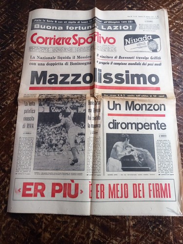 Corriere sportivo settembre - corriere,
