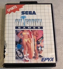 CALIFORNIA GAMES SEGA MASTER