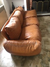 Coppia di divani 3 posti  Busnelli, Arrigo Arrigoni Per Busnelli Mod Piumotto.