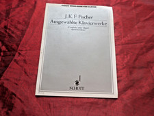 Fischer OPERE PER PIANOFORTE SELEZIONATE spartiti per pianoforte clavicembalo o organo