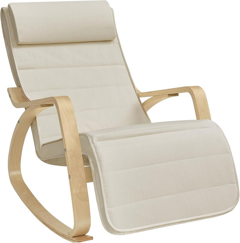 Sedia dondolo con braccioli - sedia,