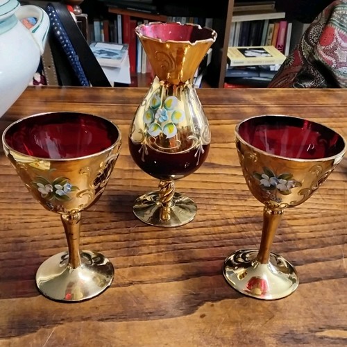 Murano bicchieri liquore - murano, 2