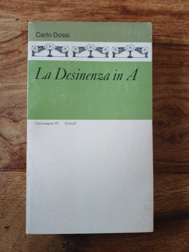 Carlo dossi desinenza a - desinenza,