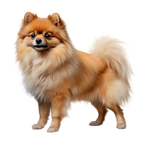 Adesivi punta nana pomerania - adesivi,