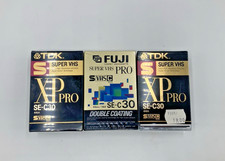 3 cassette Super VHS NUOVE &