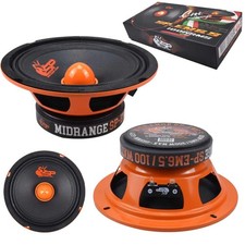 SP AUDIO Coppia Midrange per Auto SP-EM6.5 4 Ohm 200W 16,5cm Alta Efficienza SPL