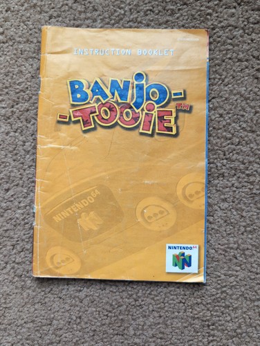 Banjo tooie manual only no - banjo-tooie,
