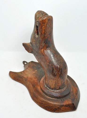 Antico legno cervo testa - in,