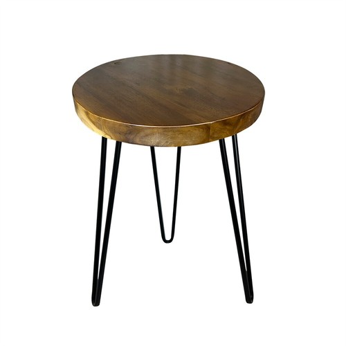 Tavolino tondo legno di - tavolino,