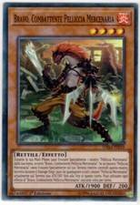 YU-GI-OH! DASA-IT019 Bravo Combattente Pelliccia Mercenaria 1°Ed Italiano Yugioh