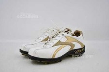 Scarpe Donna Da Golf Ecco Bianche Dettagli Dorate N.37