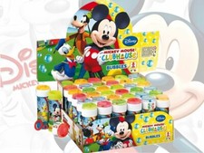 Bolle Di Sapone Topolino Confezione 36 Pz Flacone 60 Ml Gadget Party hmj