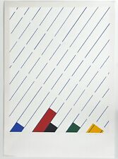 Mauro Reggiani - Serigrafia originale firmata e numerata - 1970