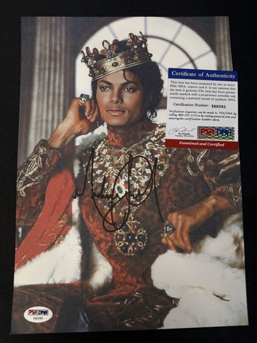 Michael jackson foto firmata - jackson,