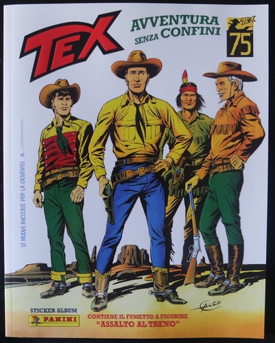 Sticker album vuoto tex - sticker,