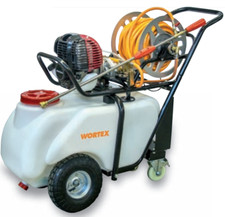 Motopompa Carriola Diserbo 50lt  4 Tempi pompa irrorazione disinfezione C50-T4