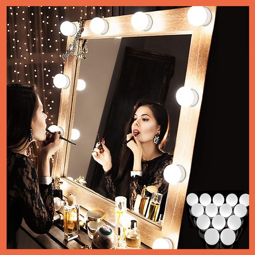 Make mirror lights - up,