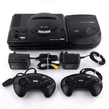 Console Sega Mega CD: Mega Drive I + adattatore Mega CD / console PAL